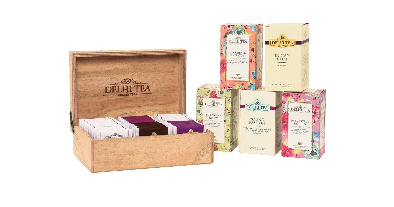 KIT DELHI TEA - RINDE 80/120 SERVICIOS