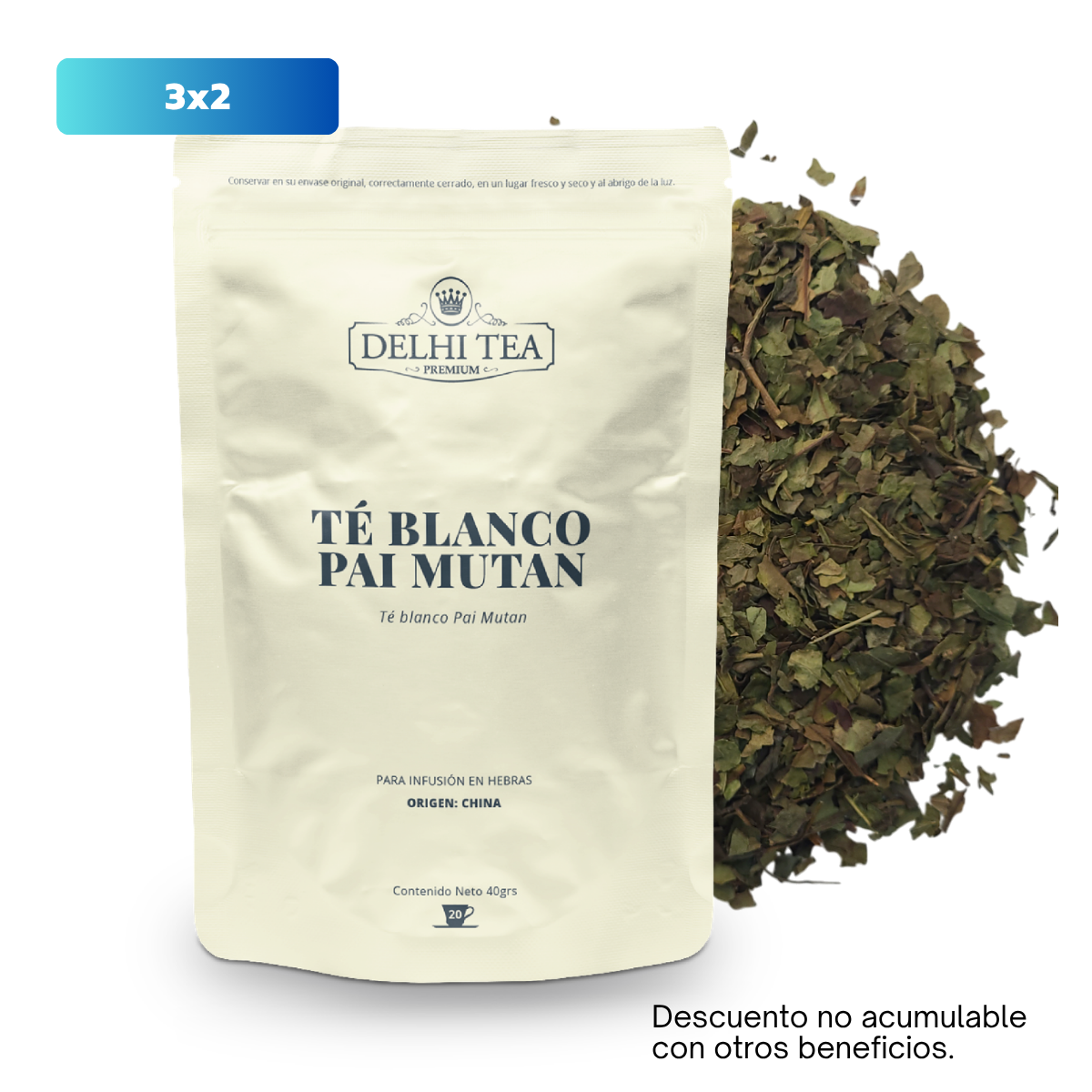 TE BLANCO PAI MUTAN X 40 G DOYPACK