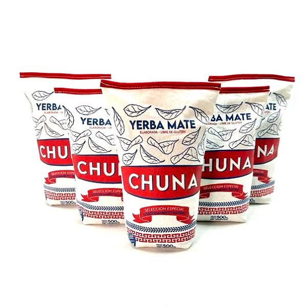 Yerba Mate Chuna 500 gr envase premium CHUNA