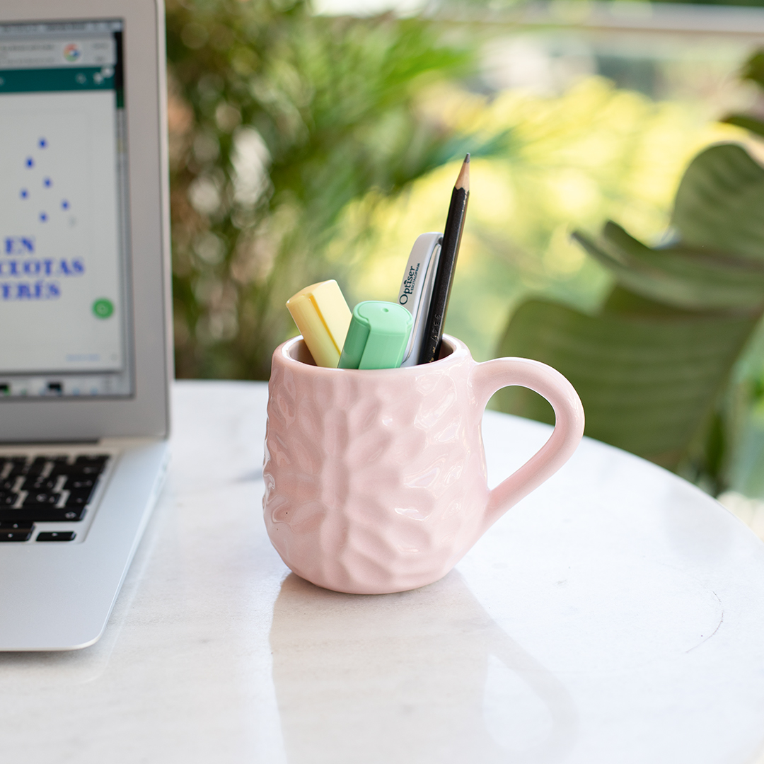 Taza Marte Rosa con caja