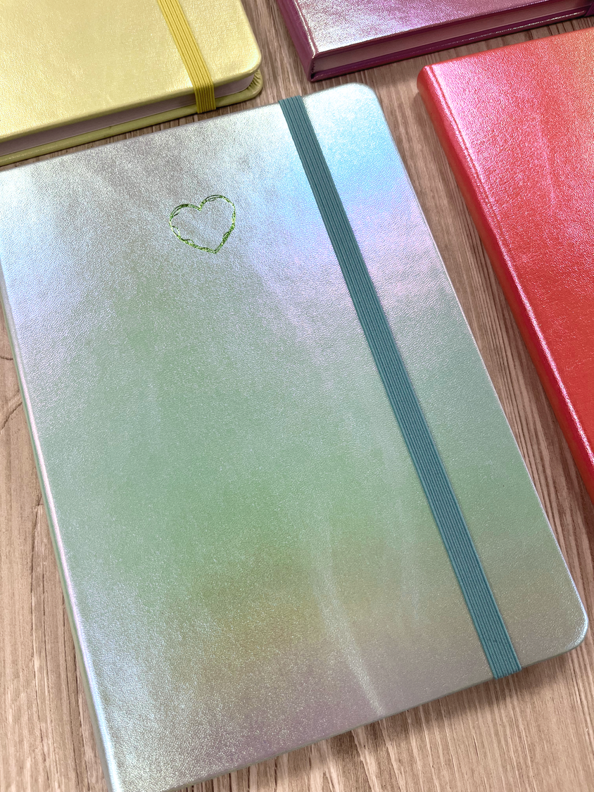 Cuaderno PU A5 Fantasía Corazón