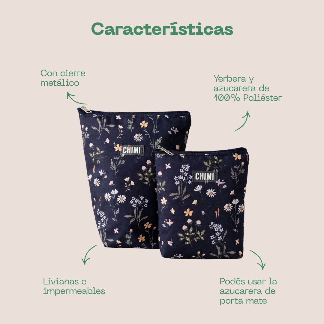 Yerbera y Azucarera de Tela · Flores Silvestres azul