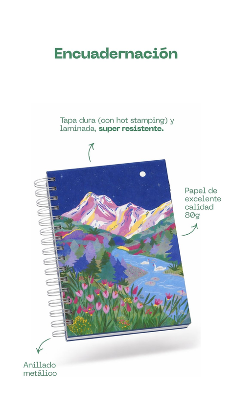 Cuaderno A5 Valle Encantado
