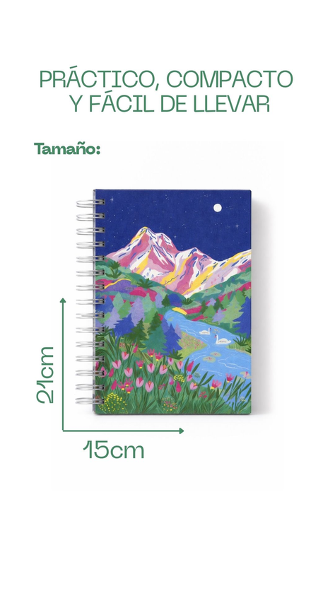 Cuaderno A5 Valle Encantado