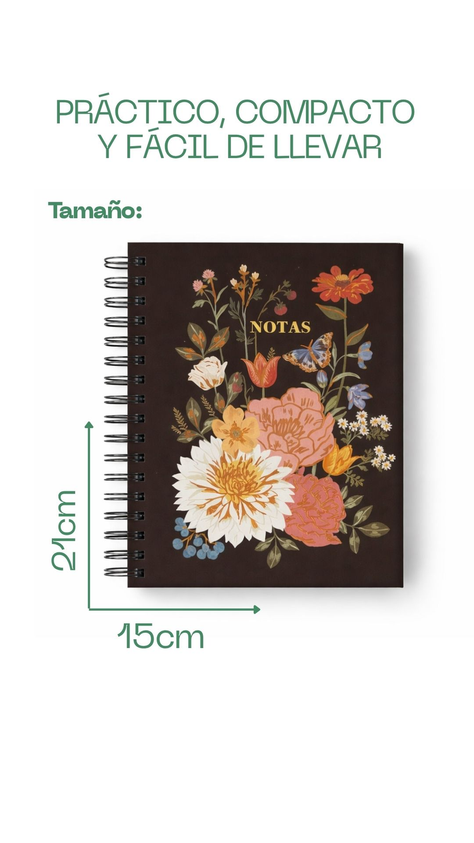 Cuaderno A5 Jardín Nocturno