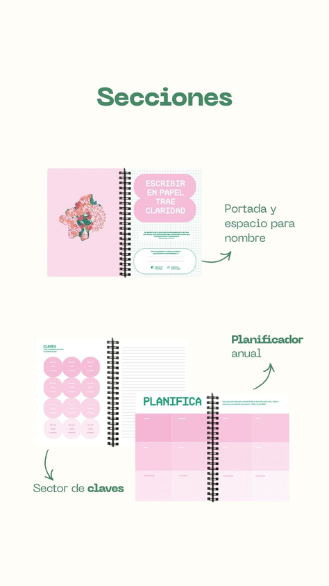 Cuaderno A5 Floribunda