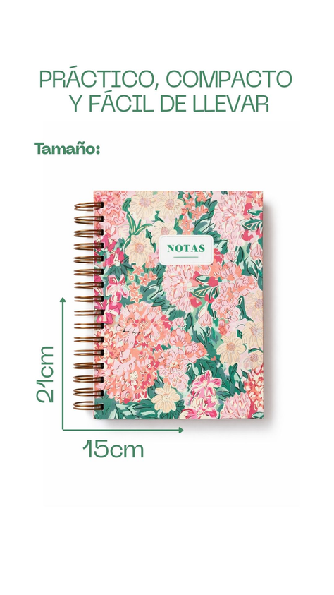 Cuaderno A5 Floribunda
