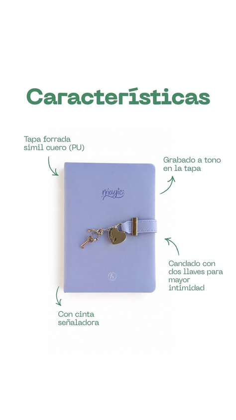 Diario Íntimo PU Magic