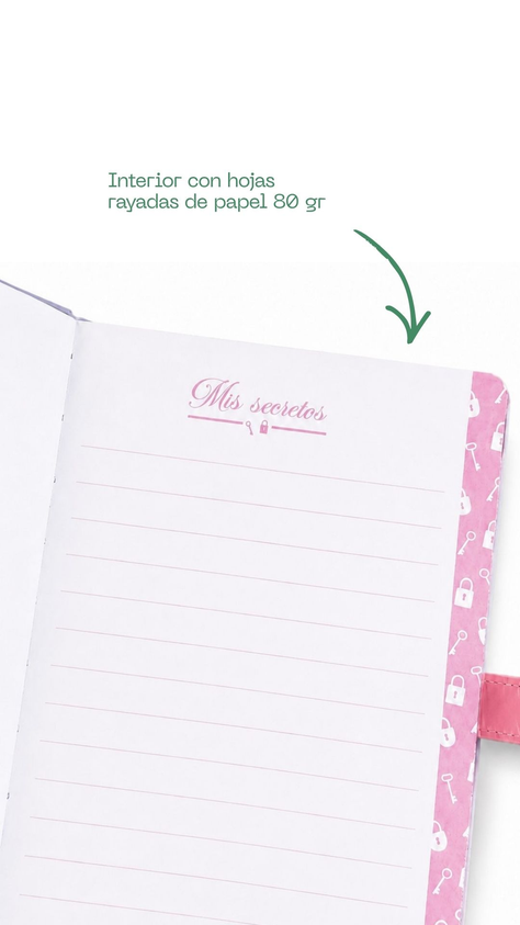 Diario Íntimo PU Love
