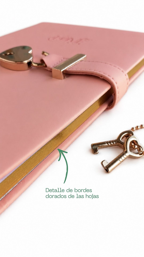 Diario Íntimo PU Love