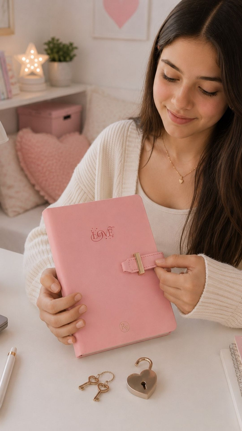 Diario Íntimo PU Love