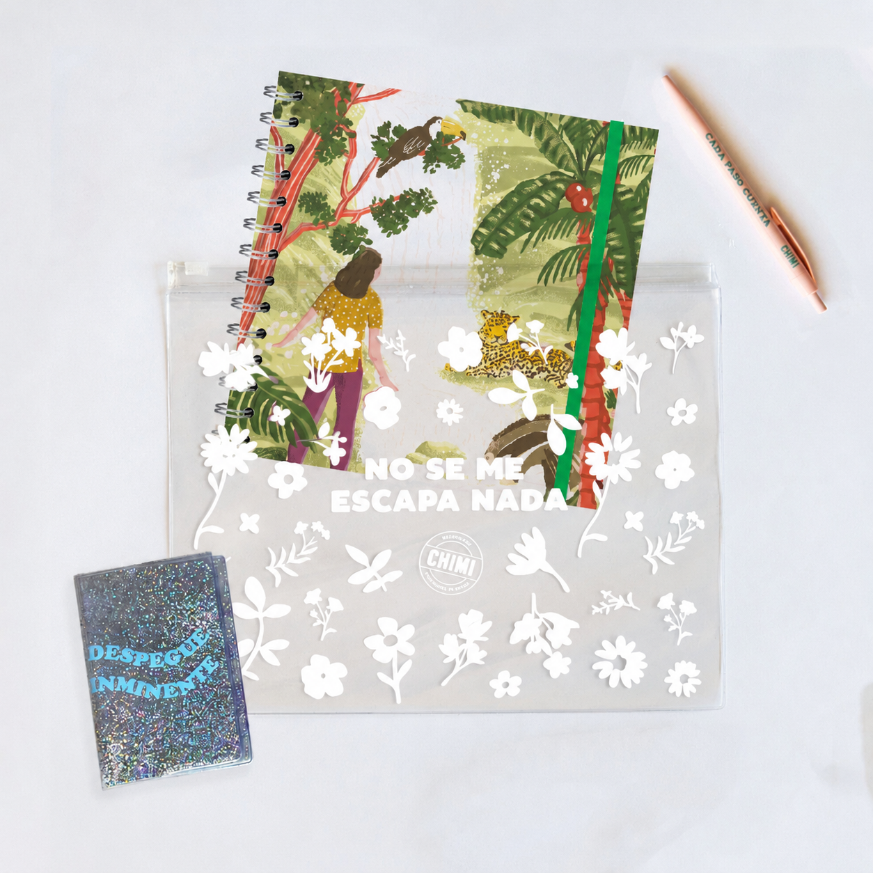 Set regalo perfecto con bitácora de viaje