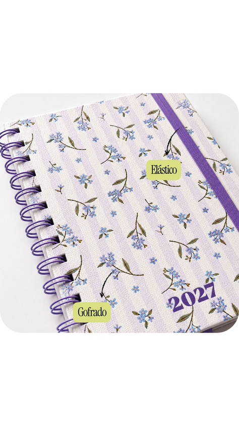 Agenda Docente A5 Lavanda