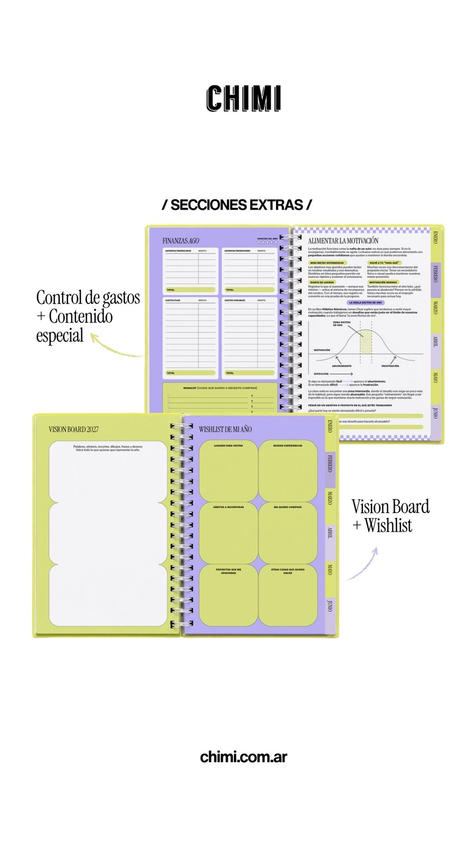 Agenda Universitaria A5 Semanal Violeta Silvestre