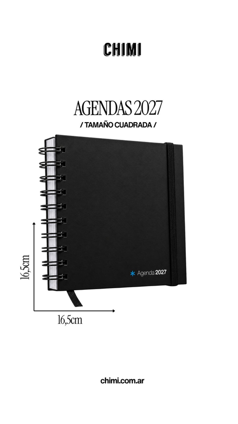 Agenda Cuadrada Neutra Semanal Eclipse