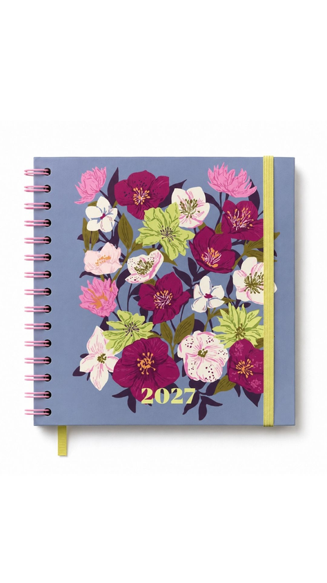 Agenda Cuadrada Semanal Violeta Silvestre