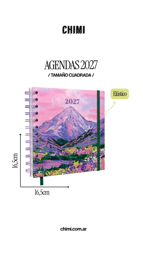 Agenda Cuadrada Semanal Patagonia