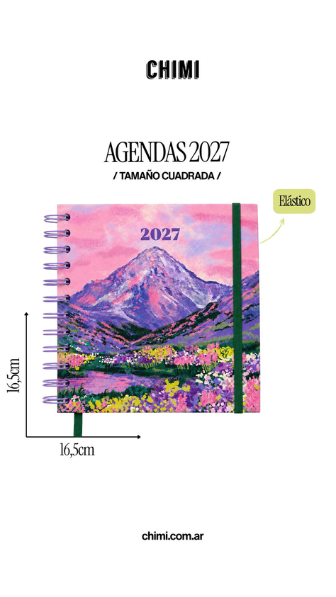 Agenda Cuadrada Diaria Patagonia
