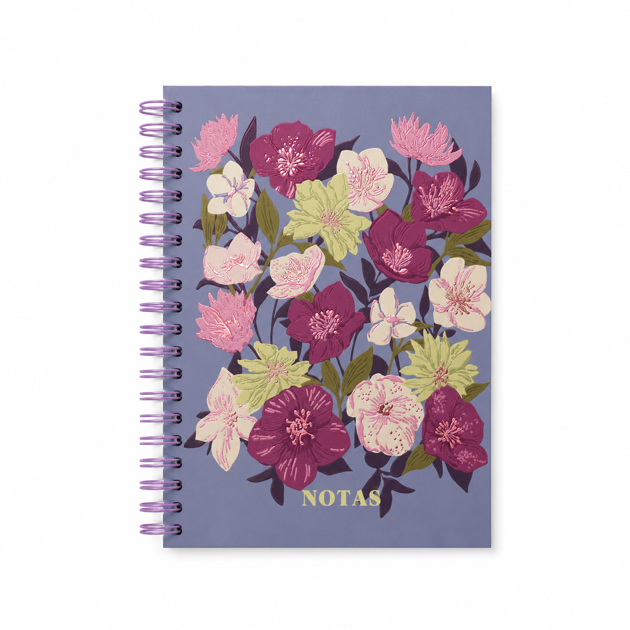 Cuaderno a5 Violeta Silvestre rayado y liso 