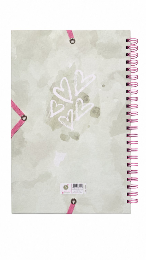 Cuaderno Universitario Corazones