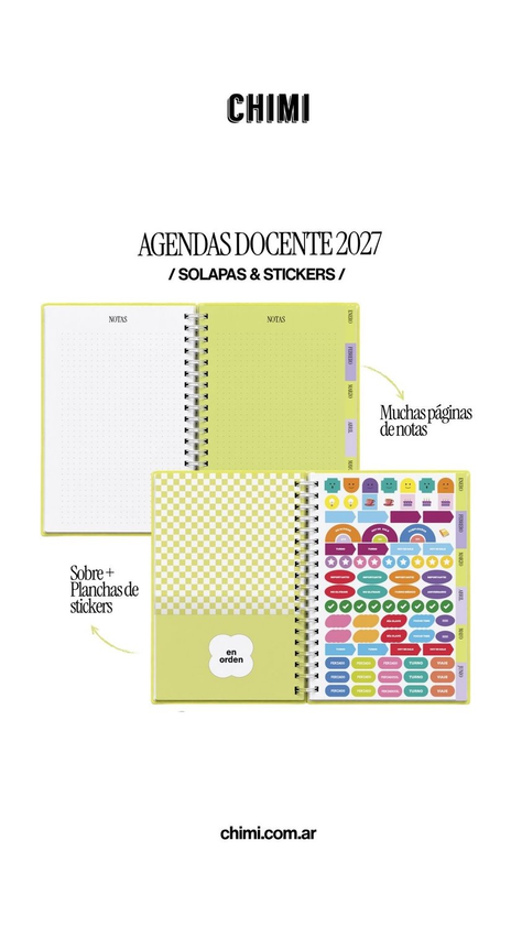 Set Agendas Docentes 2027