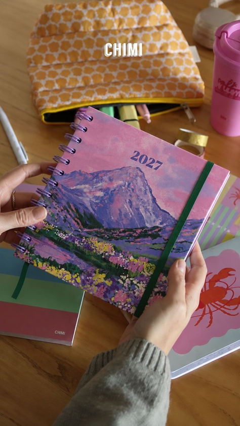 Set Agendas Cuadradas Semanales 2027