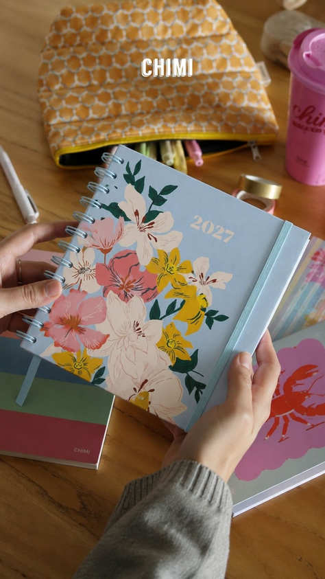 Set Agendas Cuadradas Semanales 2027