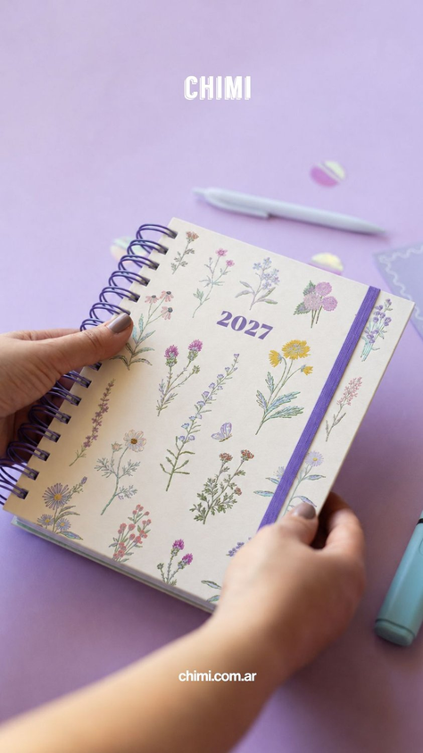 Set Agendas Productividad A5 Semanales 2027