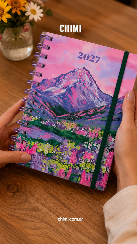 Set Agendas Productividad A5 Semanales 2027
