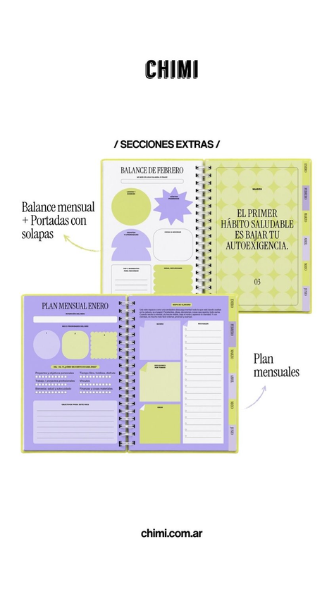 Set Agendas Universitarias Semanales 2027
