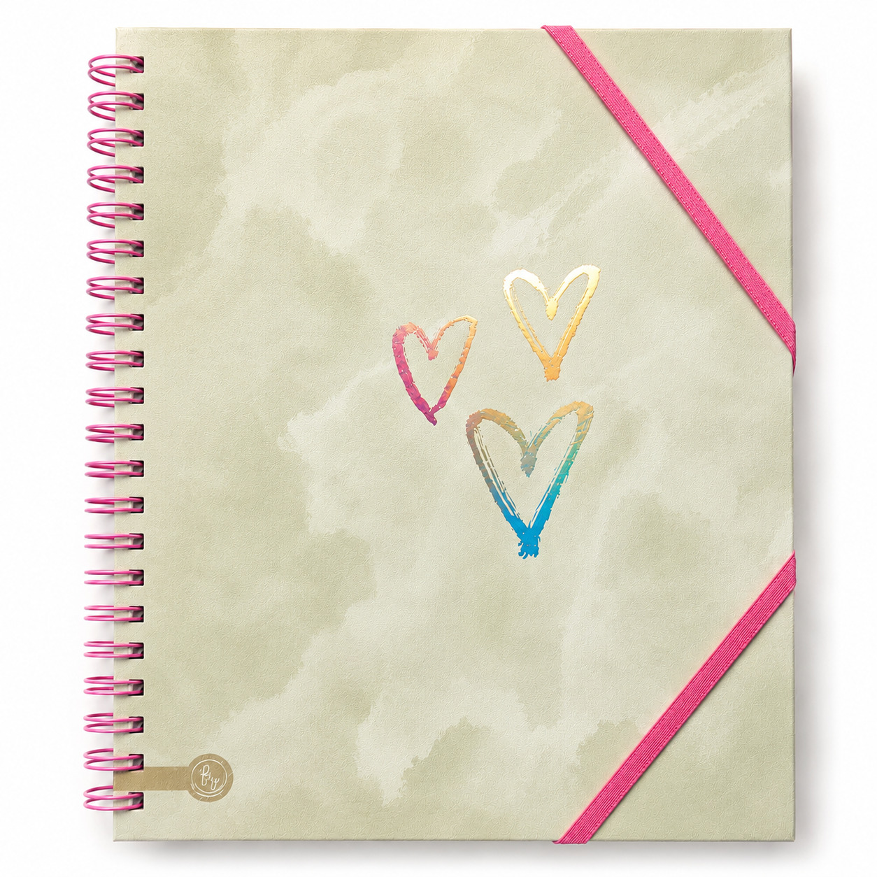 Cuaderno Universitario Corazones