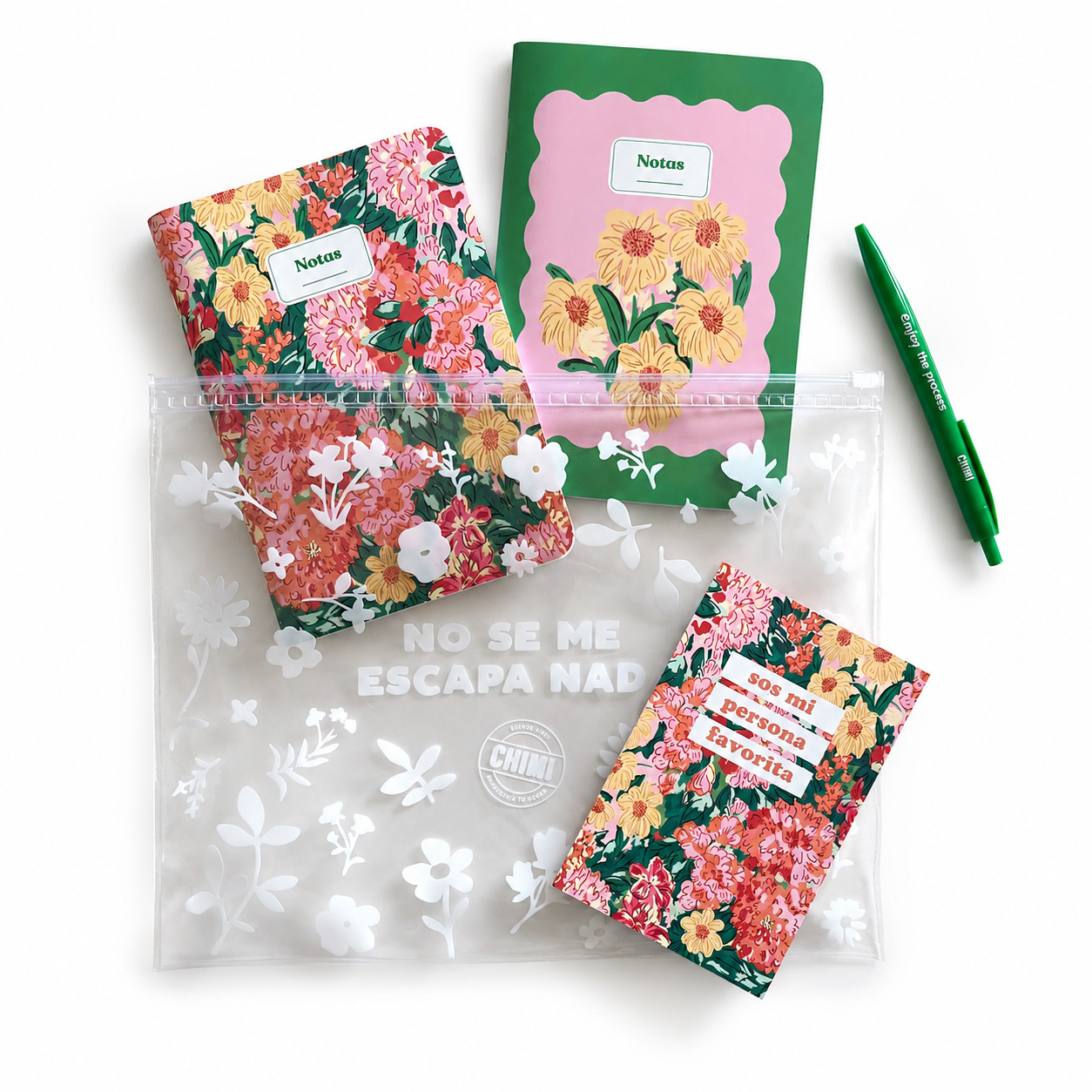 Set de libretas Floribunda