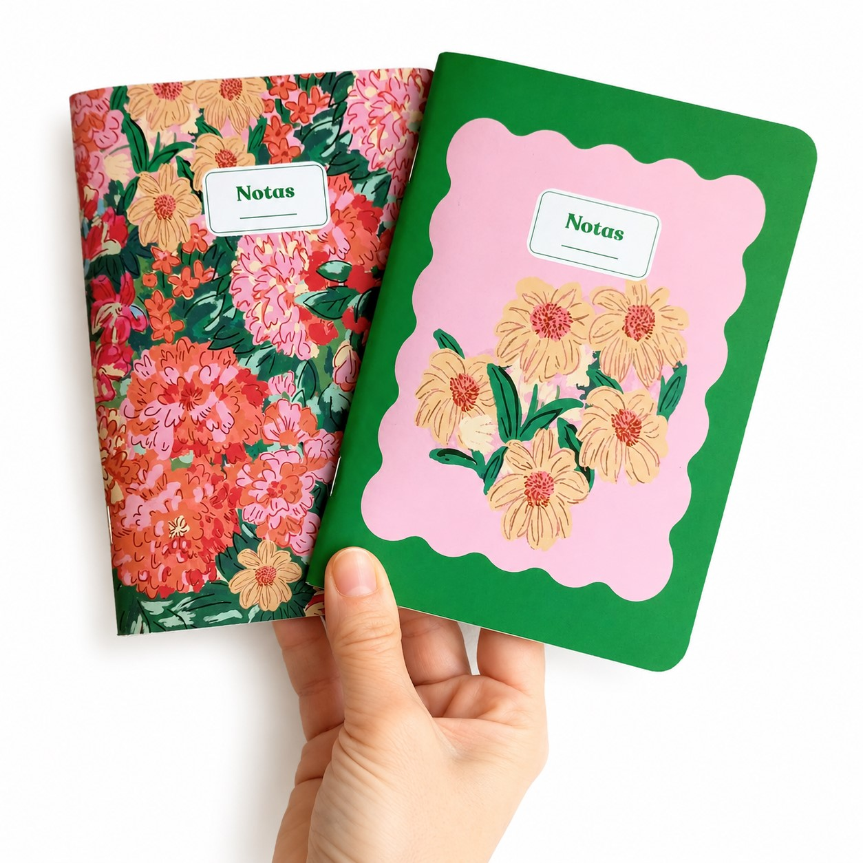 Pack libretas x 2 Floribunda