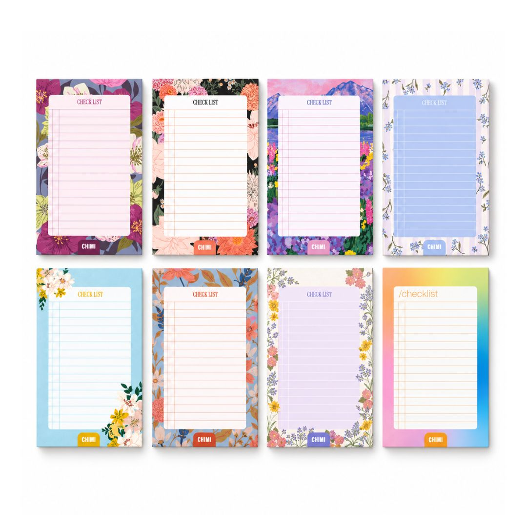 Set x8 blocks de notas 
