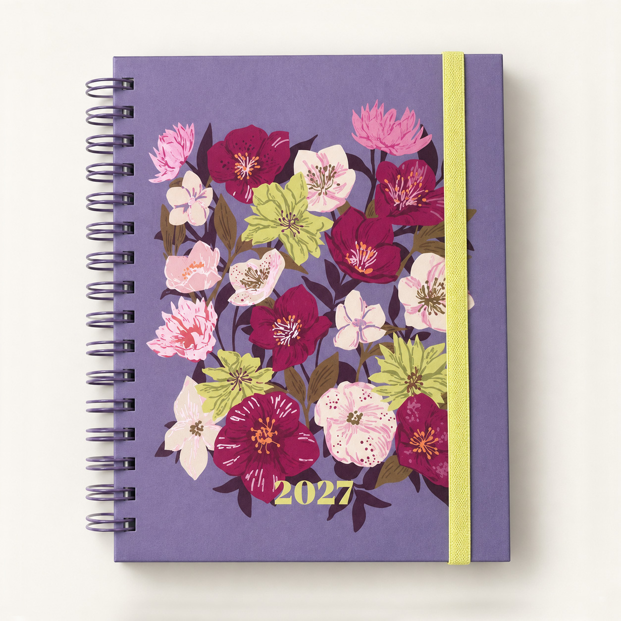 Agenda 100% Productividad A5 Diaria Violeta Silvestre
