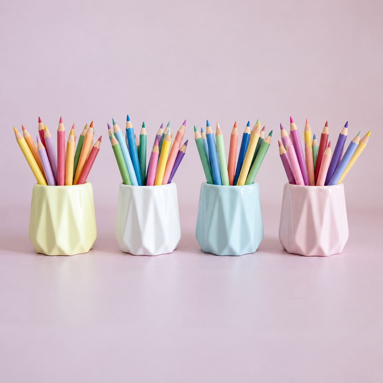 Contenedor "Prisma" Color Pastel