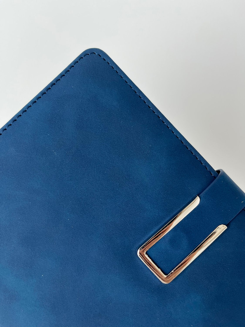 Cuaderno A5 PU Azul