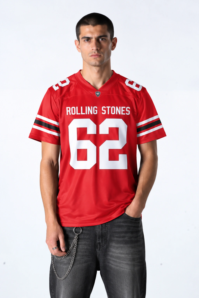 The Rolling Stones American Football Red