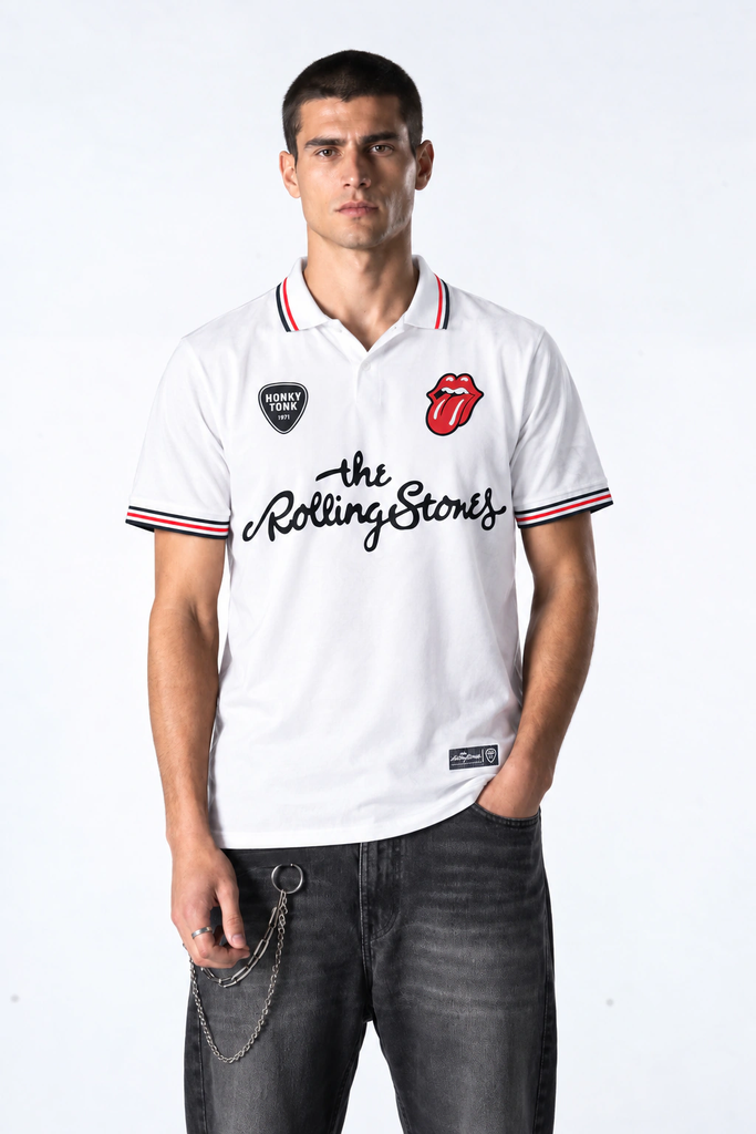The Rolling Stones Soccer White
