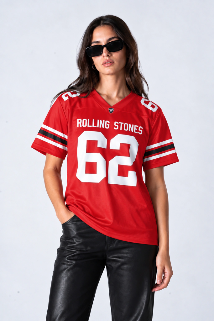The Rolling Stones American Football Red Over