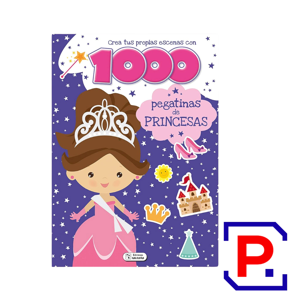 1000 PEGATINAS DE PRINCESAS SA-0049