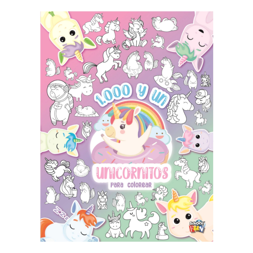 1000 Y UN UNICORNITOS PARA COLOREAR LIST-241