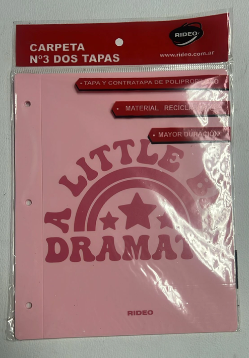 CARPETA RIDEO NRO 3 PP S. LOVELY MODELO 2