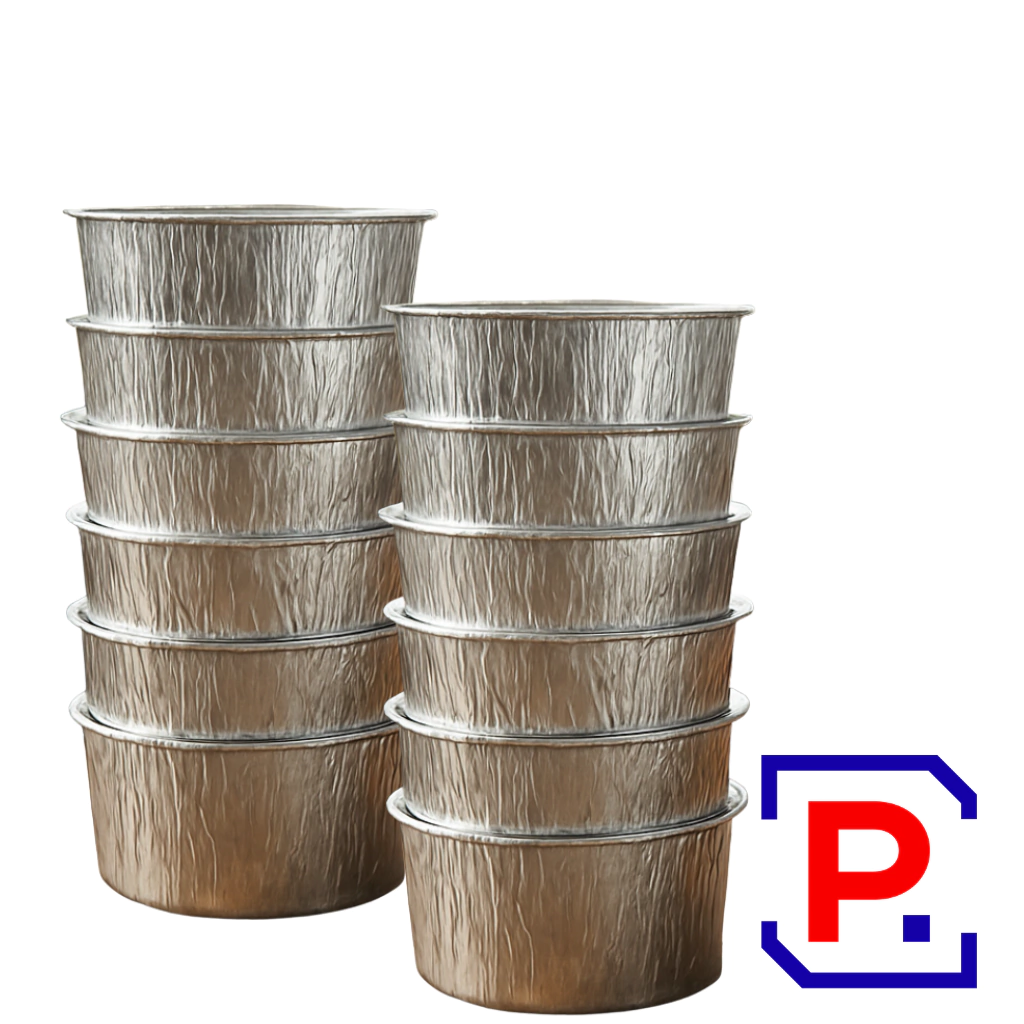 MOLDE PAN DULCE ALUMINIO PACK X 25 UN 500 GRS
