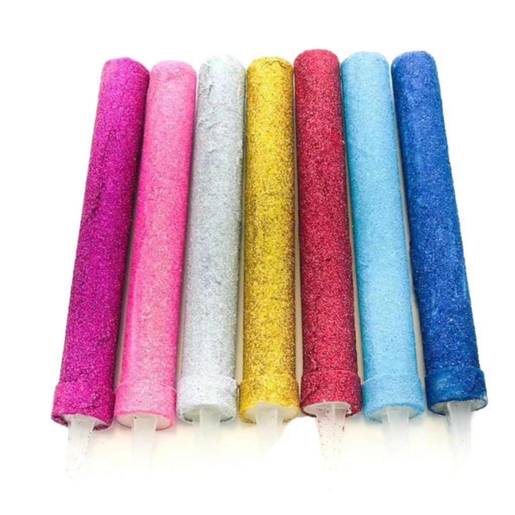 BENGALA CON GLITTER C/U TRICOLOR BOCA