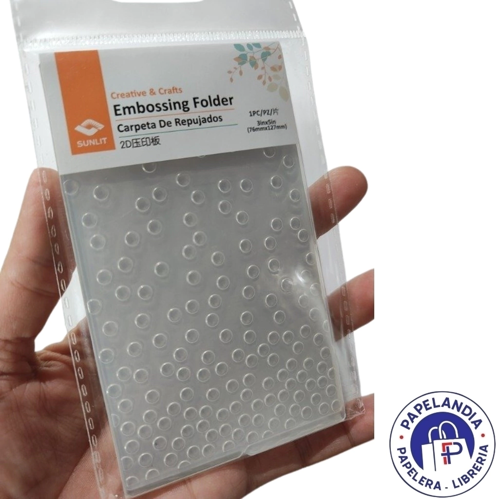 PLANTILLA 3 PULG TEXTURADO 2D PUNTOS2 658017