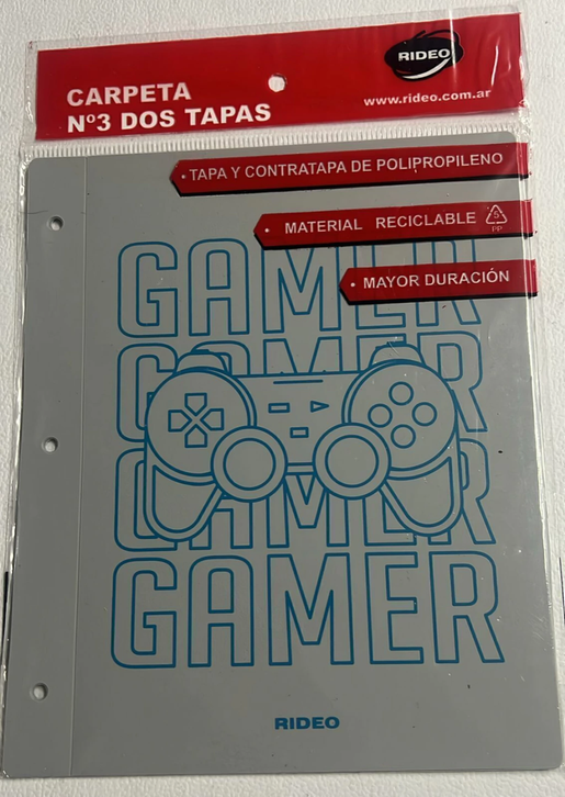 CARPETA RIDEO NRO 3 PP S. ADVENTURE MODELO3