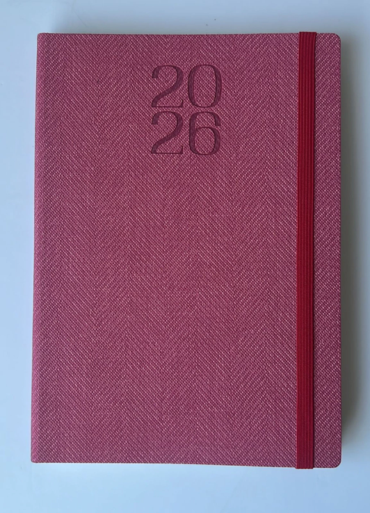 AGENDA 2026 DIARIA 14X20 BARD ROSADO ROSADO