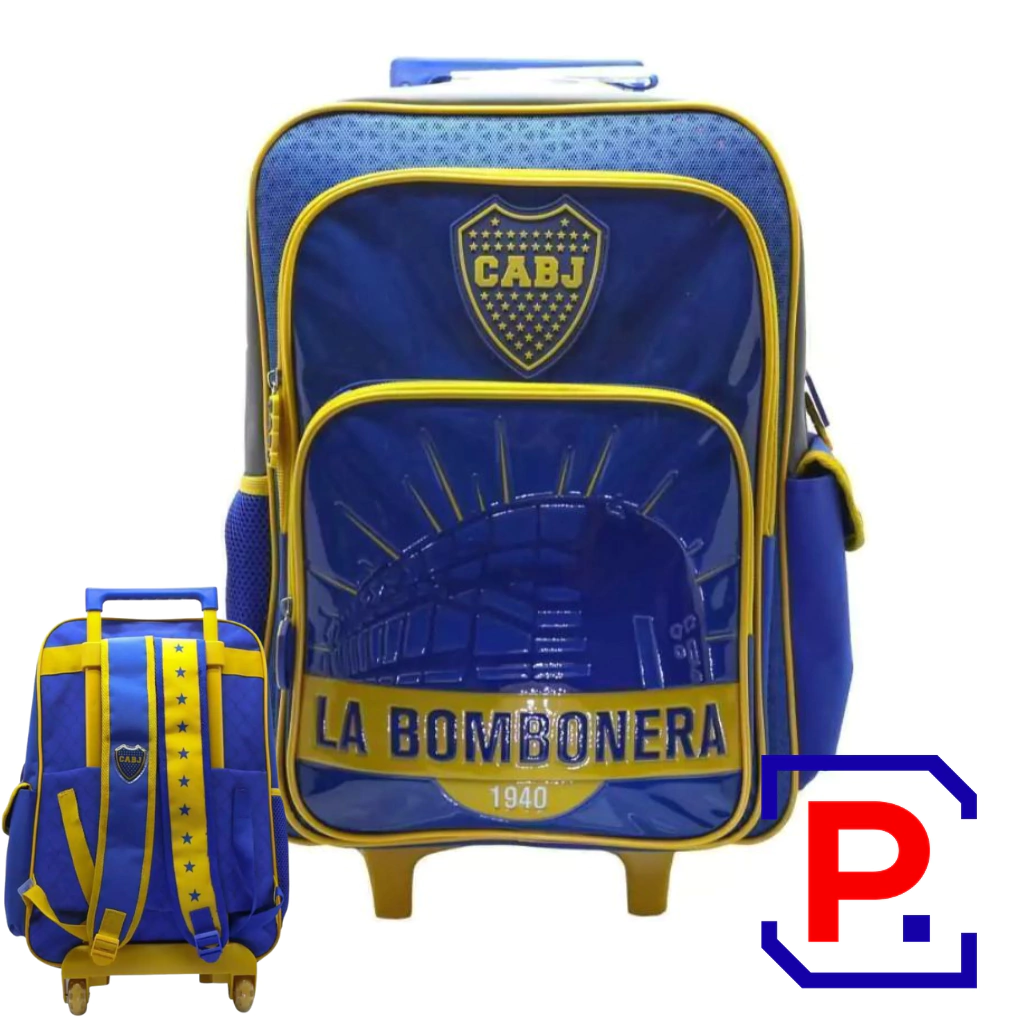 MOCHILA 18" CON CARRO BOCA BO467