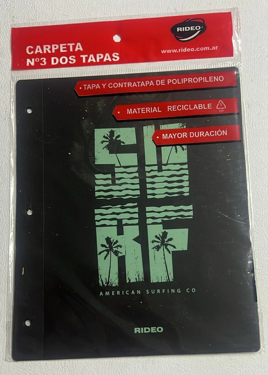 CARPETA RIDEO NRO 3 PP S. ADVENTURE MODELO11